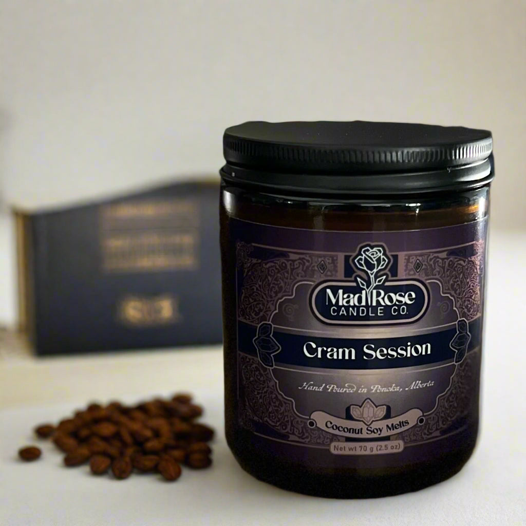Cram Session - 7 oz Wood Wick Candle