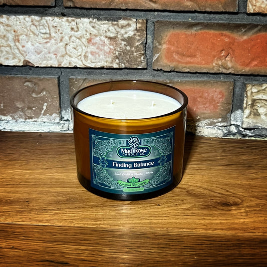 Finding Balance - 3 Wick Candle