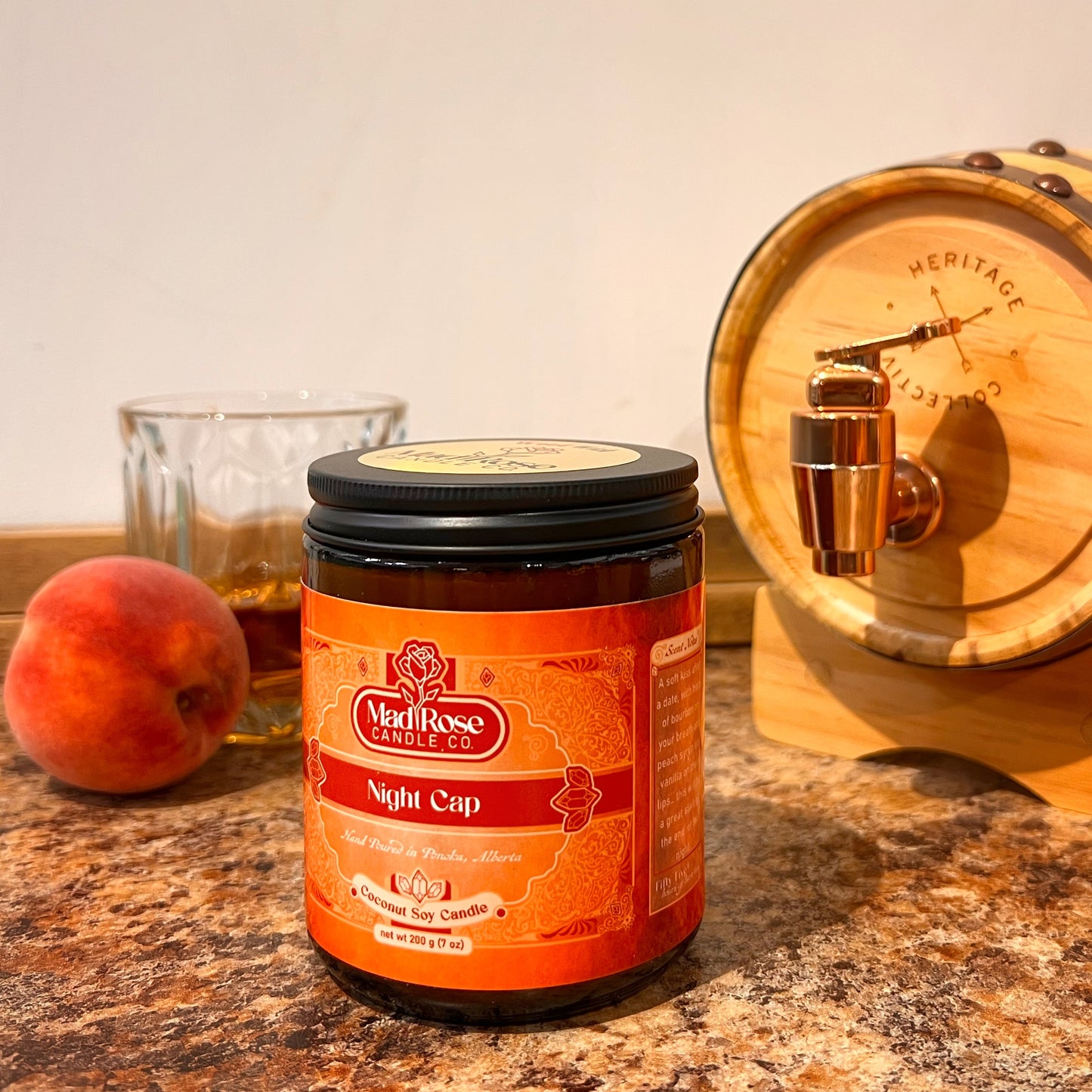 Night Cap Wood Wick - 7 Oz