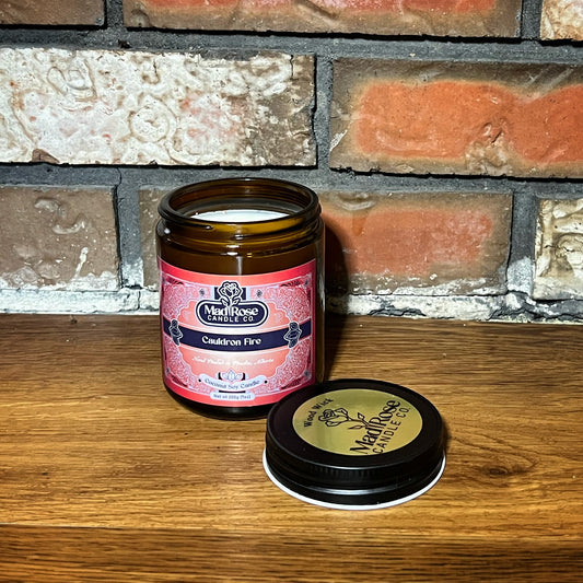 Cauldron Fire -  7 oz Wood Wick Candle
