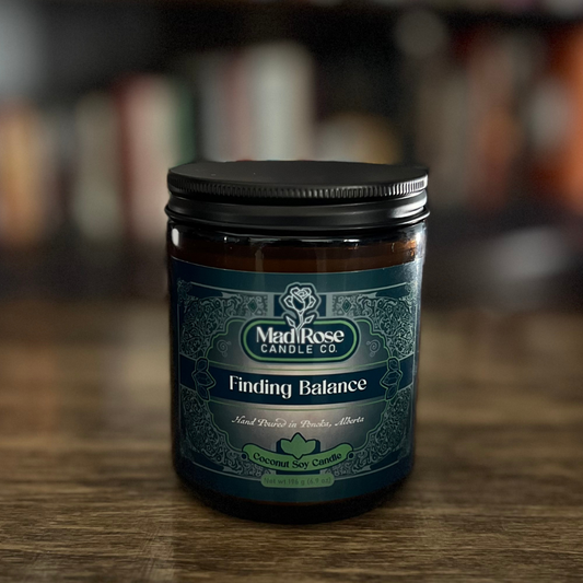 Finding Balance - 7 oz Wood Wick Candle