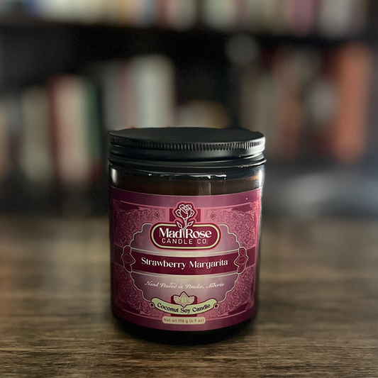 Strawberry Margarita - 7 oz Wood WIck Candle